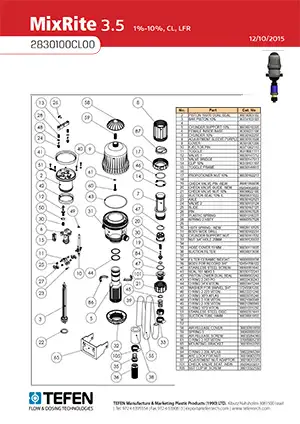 dosing pump price list