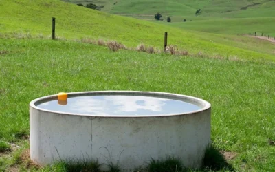 Inline dosing on a Canterbury gravity-fed water system