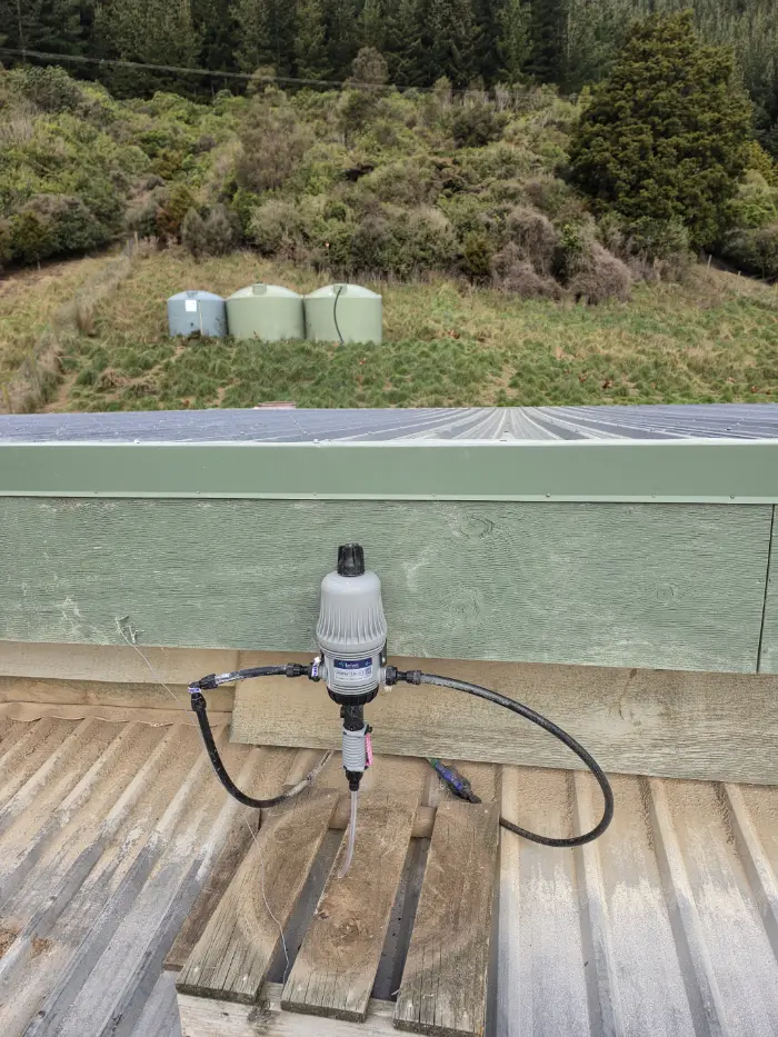 free range egg farm dosing pump